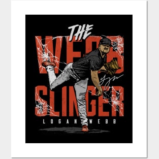 Logan Webb San Francisco Webb Slinger Posters and Art